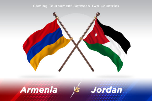 Armenia Versus Jordan: Two Flags