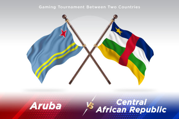 Aruba Versus Central African Republic: Two Flags Compared