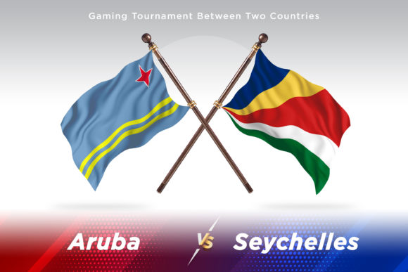 Aruba Versus Seychelles Two Flags: A Dual-Inspired Typeface