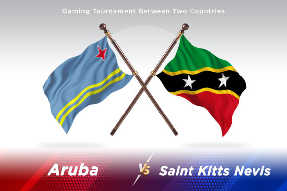 Aruba vs Saint Kitts and Nevis Flags: Design Ideas