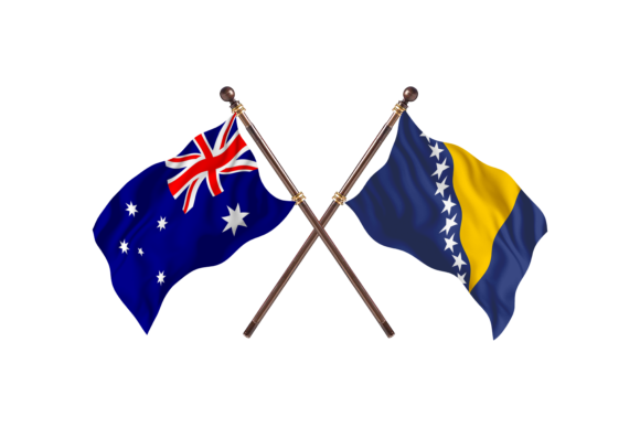Australia vs Bosnia: A Flag Comparison Guide