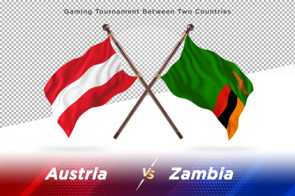 Austria Versus Zambia Two Flags: A Display Font with Character