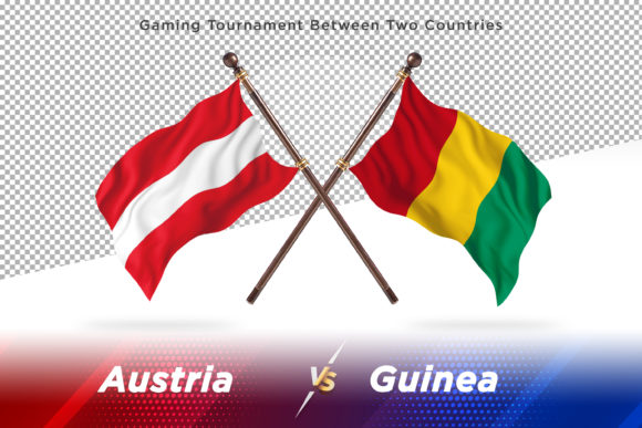 Austria vs Guinea: Two Flags Compared
