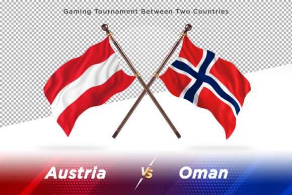 Design Insights from Austria Versus Oman Two Flags